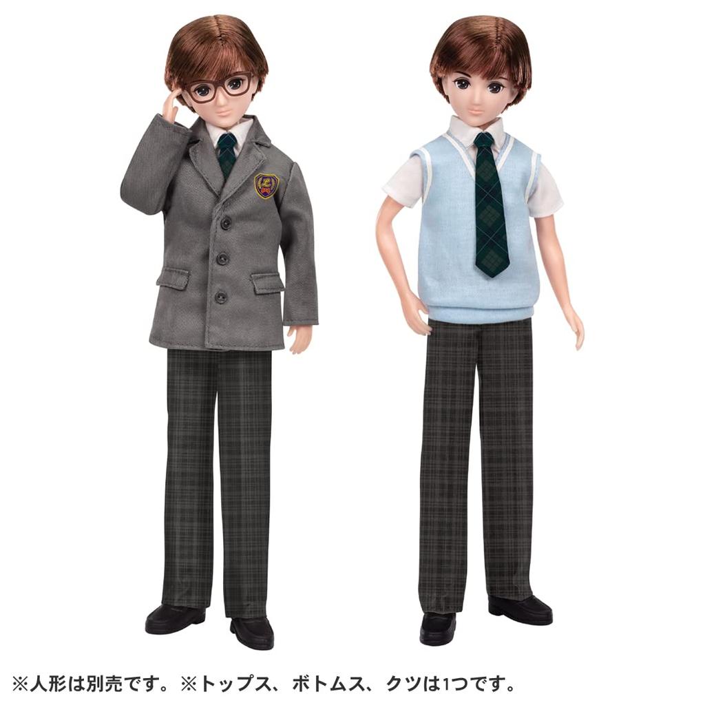 TAKARA TOMY Dress Seifuku Coordination Set Play Toy Ages Licca-chan LW-23 Haruto-kun Dress-up 3+