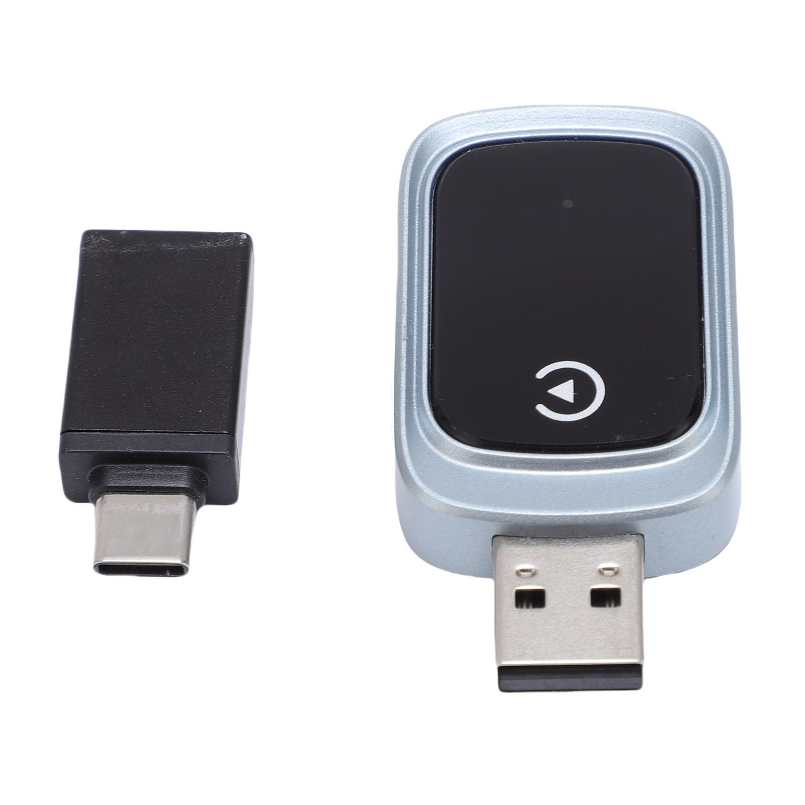 

Wired To Wireless for CarPlay Adapter 5.8GHz WiFi Bluetooth 5.0 Wireless Dongle for IOS Phones
