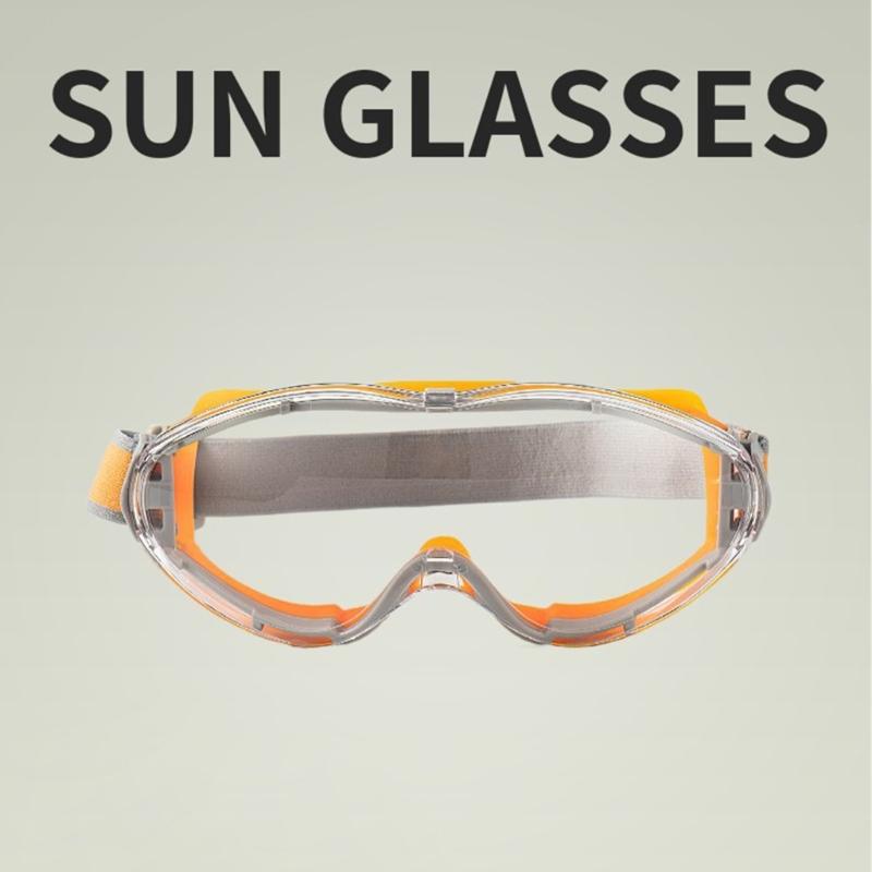 Anti Impact Non Slip Protective Eyewear Safety Glasses Goggles For Airsoft Cycling Mountaineering Motorcross Adjustable