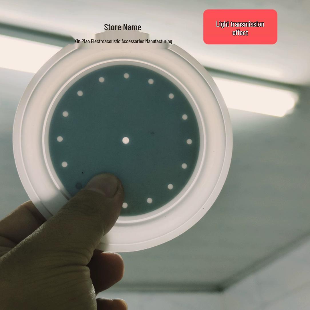 4-Inch Translucent Silicone Subwoofer Diaphragm, 99mm Outer Diameter Passive Radiator