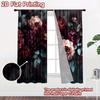 2D flat Photography Backdrop Scene Backdrop Dark Floral Bouquet 100% Polyester Festive Holiday Use for Bedroom decorations