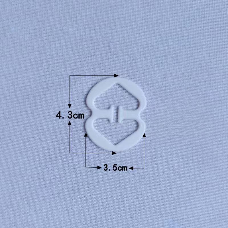 Unsichtbarer BH Rutschfeste Schnalle Schulterträger, Unterwäsche-Zubehör, Überkreuz-Rutschfest, Unsichtbarer Fixator, Verschiedene Formen von Clips