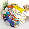 Rugrats  pattern, automatic folding umbrella, portable and foldable design, 8 ribs, a Christmas or birthday gift.