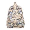 New backpack male junior high school student schoolbag fashionable new female backpack travel backpack
