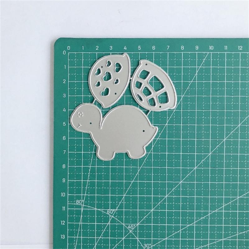 Schildkröten Metall Stanzformen Kohlenstoffstahl Schildkröte Stanzformen Prägeschablonen für Grußkarte Scrapbooking Dekorationen