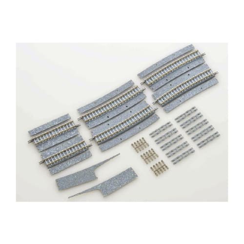 

TOMYTEC TOMIX N Gauge Wide PC Curved Rail C605-10-WP F (4 Rails + 2 Rails of S70-WP) 1750 Model Train Supplies