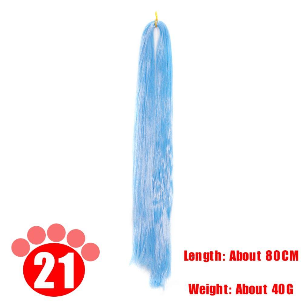 

Wig Handmade Hook Row Milk Silk Black Fake Hair Hair Raw Synthesis BJD Hair Row BJD SD Doll Hair 21