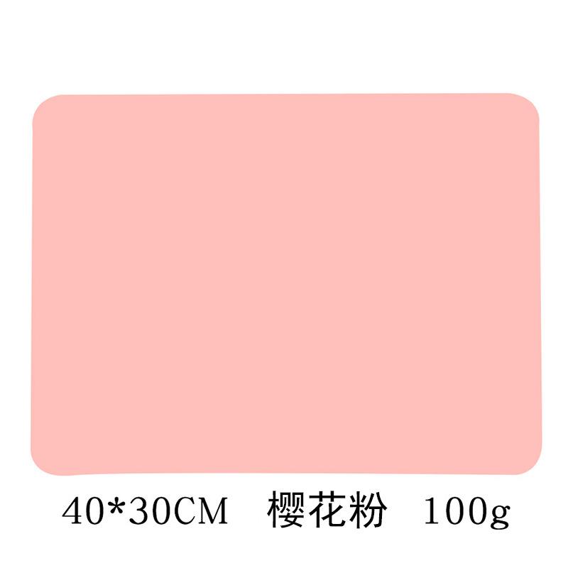 Nordic Style Silicone Placemat Food Grade Primary School Students High Temperature Resistant Table Mat Children's Dining Table Plate Insulation Mat