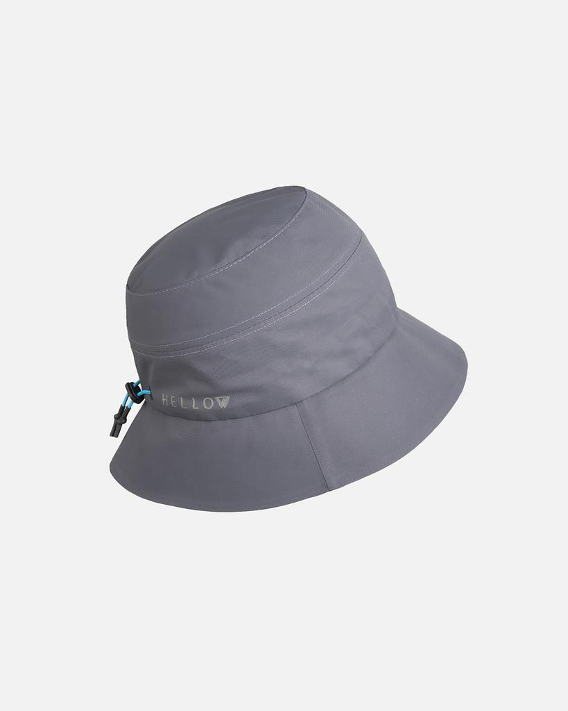 HELLOW Bucket Hat A Waterproof Toray 3 Layer Delpy™ Bucket Hat Gray