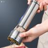 Jingmao Stainless Steel White Pepper Grinder Bottle, Salt And Black Pepper Powder, Peppercorn, Home Manual  High-End Core