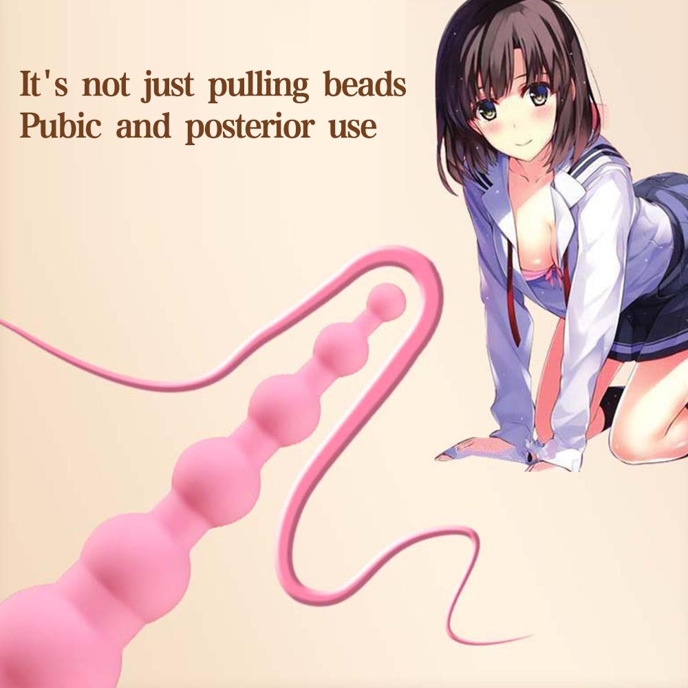 Wireless Remote Anal Vibrators Anal Plug Sex Products Soft Prostate Massager Female Anal Plug Beads Sex Toys Butt Plug Toys