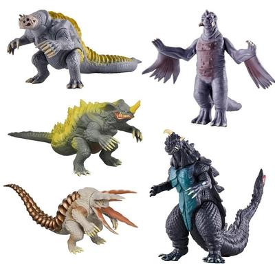 Movie Monster Series 5-piece Set: Gabora, Neronga, Pagos, Gomez, Pegira - Shin Ultra