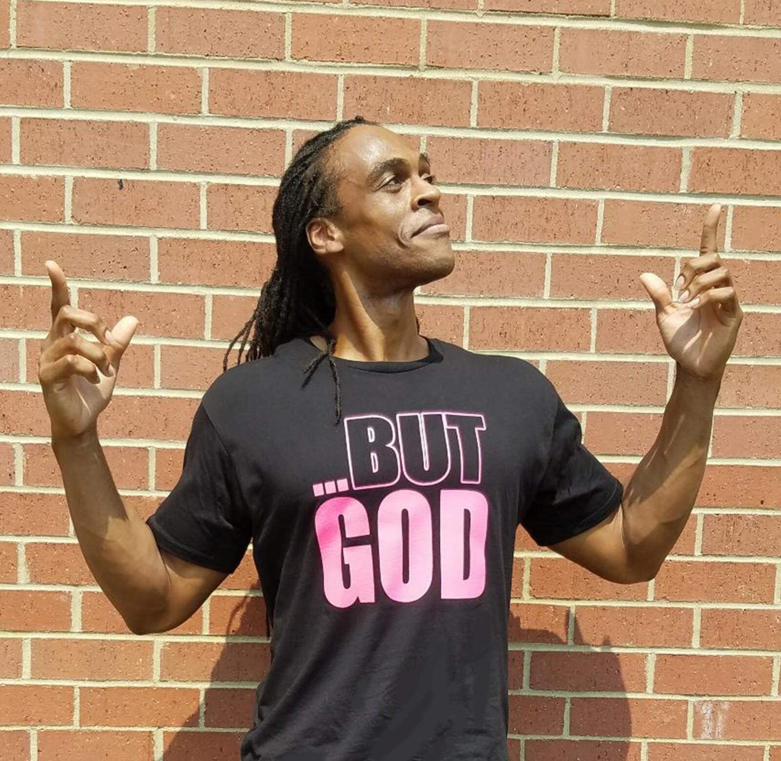 But God T-shirt Faith Over Fear Christian GifT-shirt Faith Love Jesus Shirt M