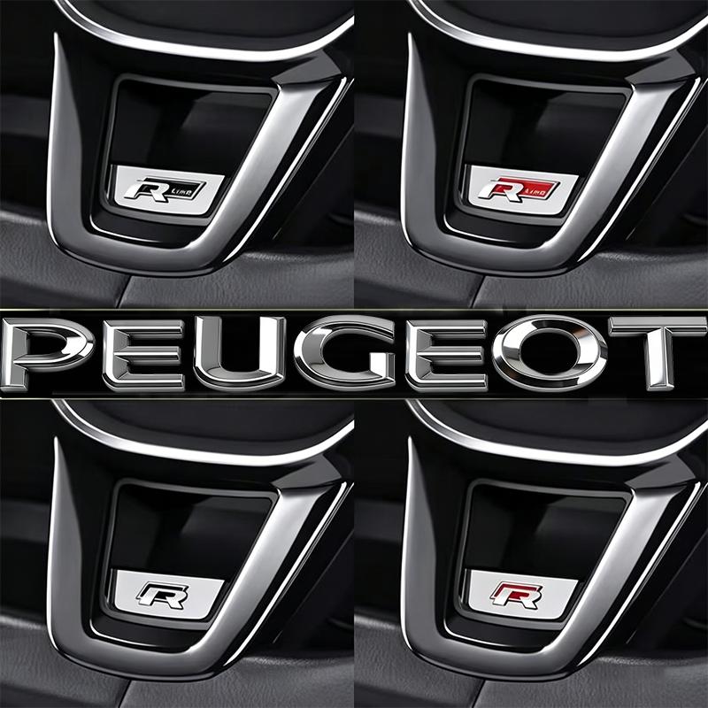 Car Steering Wheel Logo Emblem Sticker Decals For VW GTI Polo Golf Jetta MK6 MK7 MK8 Passat B6 B7 B8 Tiguan CC T-ROC Tire Valve