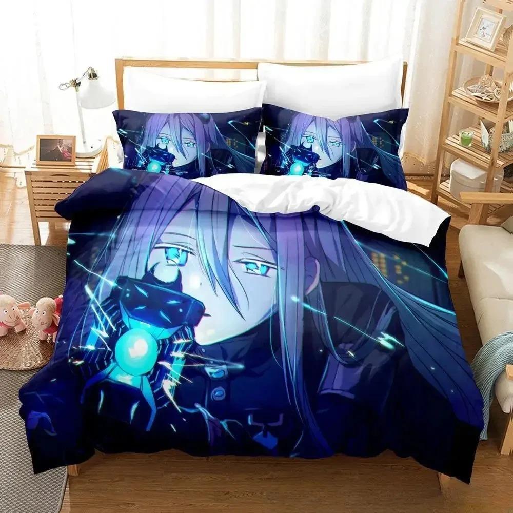 Yoisaki Kanade Bedding Set Cartoon Anime Three-Piece Set Adult Kid Bedroom Duvetcover Sets 3D Kawaii Girl Colcha De Verano Cama