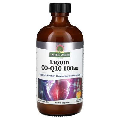 Flüssiges Co-Q10, Mandarine, 100 mg, 8 fl oz (240 ml)
