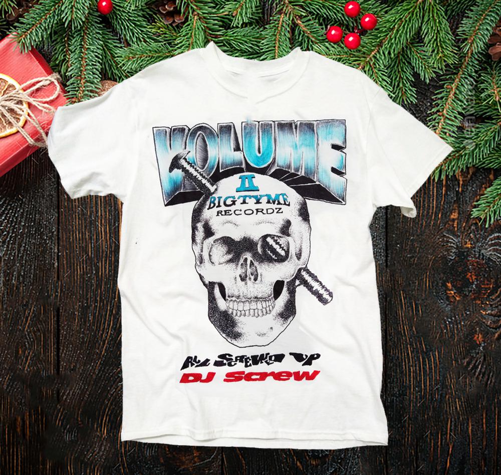 

Коллекция Dj Screw Подарок на Рождество для фаната S до 4XL Белая футболка Топы Футболка M