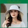 Summer Sun Protection Fisherman Hat With Wide Brim For Women Outdoor Activities