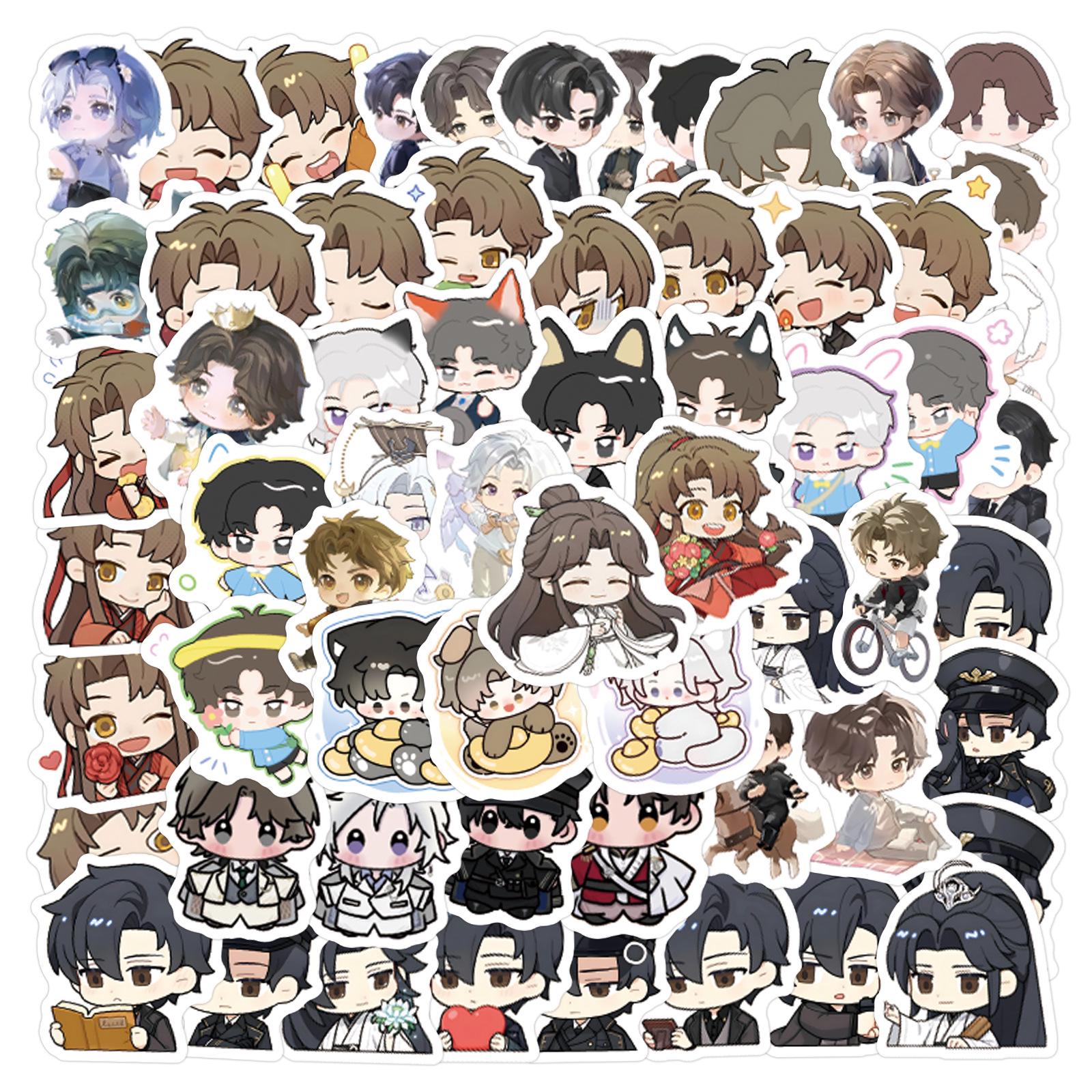 100 Cute Cartoon Space-Themed Stickers for Phone & iPad - Waterproof, Two-Dimensional Design