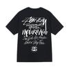 Grenzüberschreitende europäische und amerikanische Trendmarken, eine Vielzahl bedruckter Herren- und Damen-Kurzarm-T-Shirts, 220 Gramm lockere Streetwear-T-Shirts