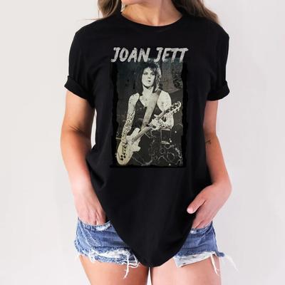 Μπλουζάκι Joan Jett Ρετρό Στυλ 1980s Συγκρότημα Unisex PA3107_30