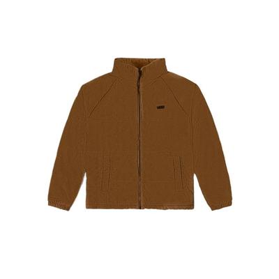 Padded Jacket Warm Comfortable Casual Stand Collar Raglan Long Sleeve Jacket Women Jackets Brown VN00043GY5N