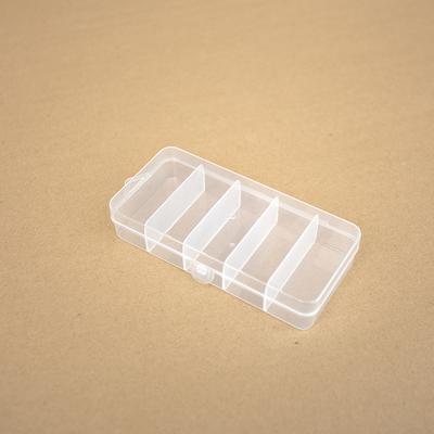 Boîte de rangement transparente pour fourchettes à fruits, boîte de rangement en plastique pour enfants