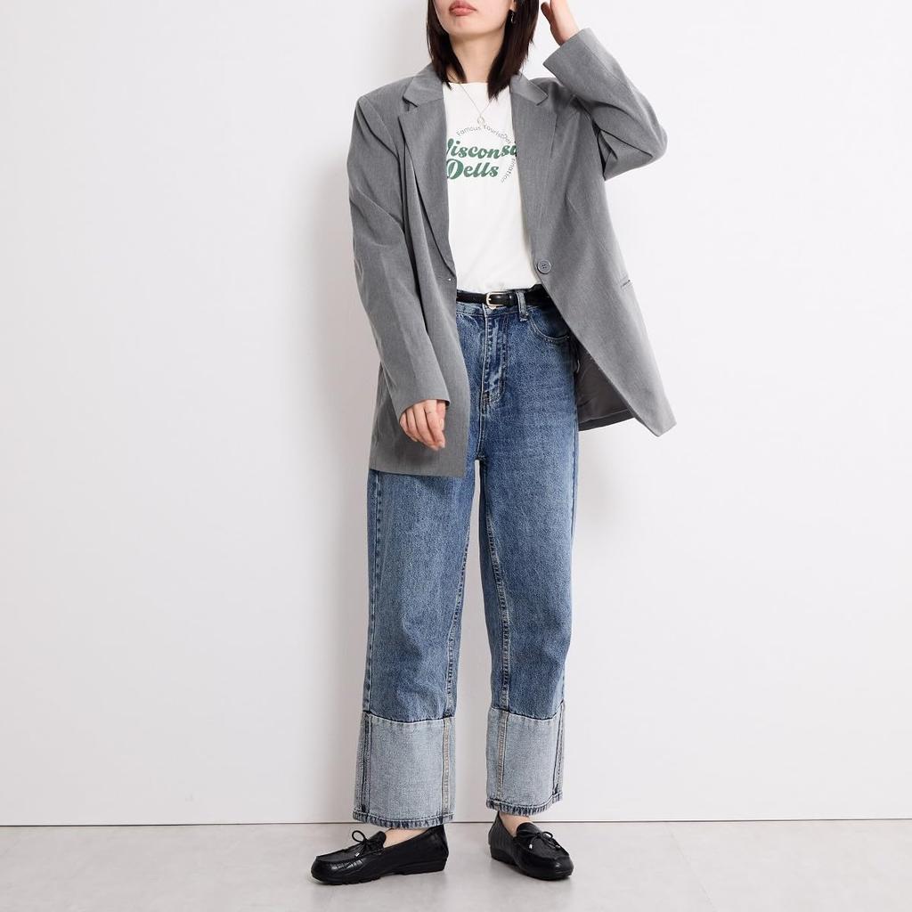 HIMIKO / Ribbon Motif Moccasins / 651109 Black 230