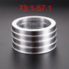 4pcs Car Aluminum Alloy Wheel Hub Centric Rings center Bore 60.1-56.1/66.6-57.1/66.1-64.1/67.1-57.1/73.1-57.1/73.1-60.1