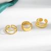 Minimalist Cool Tone Metal Ear Cuff Clip On Earrings For Women No Piercing Needed Small Elegant Jewelry Accessory