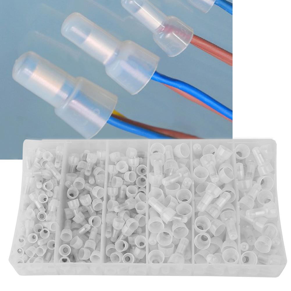300Pcs 22 16 16 14 12 10 Gauge Close End Cap Crimp Terminals Connectors Kit