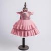 First Birthday Princess Dress - Girls' Mesh Puff Skirt Costume for Kids, Summer Wear