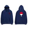 Eye-crest Men Hoodie Front Red Eye Chest Print, Red White Fan Sign Back Graphic, Thick Fleece Pullover Sweatshirt for Sport Weekend Wear
