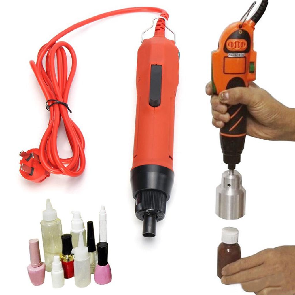 220V 80W New Handheld Electric Bottle Capping Machine Cap Sealer Sealing Machine