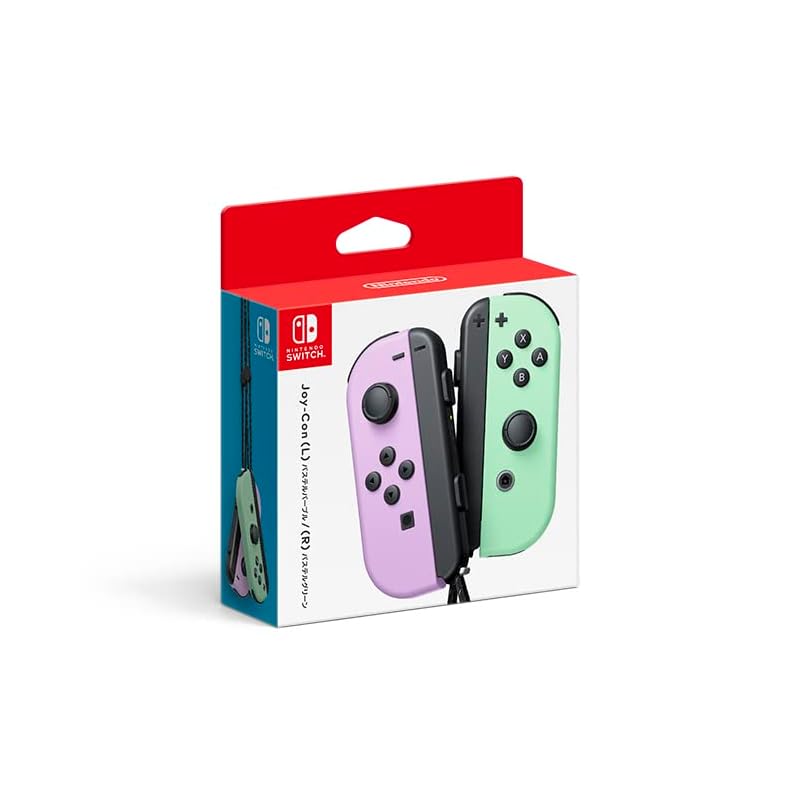 

[Genuine Nintendo product] Joy-Con (L) Pastel purple/(R) pastel green