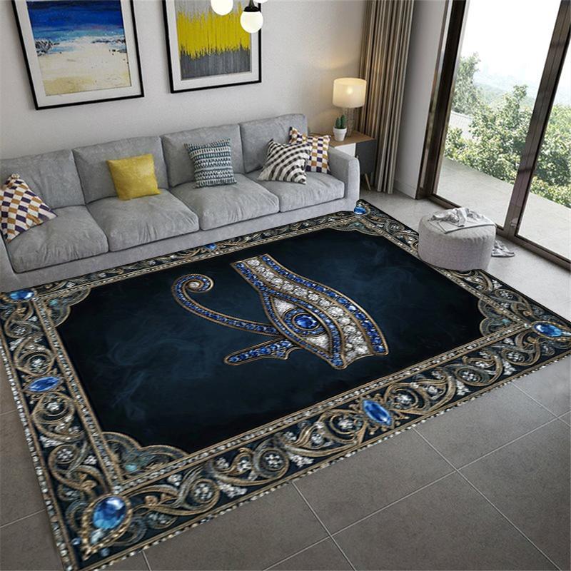 2025 New The Eye of Horus Carpet Rug for Living Room Bedroom Home Sofa Decoration,Kids play Non-slip Floor Mat109