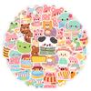 Kawaii Cat Sticker Cute Girl Sticker Kawaii Cartoon Princess Girl Sticker Lovely Sticker for DIY Decorative Scrapbook Bottle Luggage