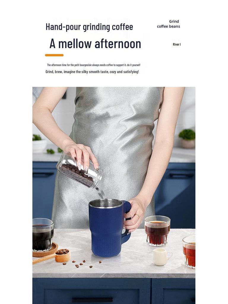 Multifunctional Household Electric Food Processor and Grain Grinder