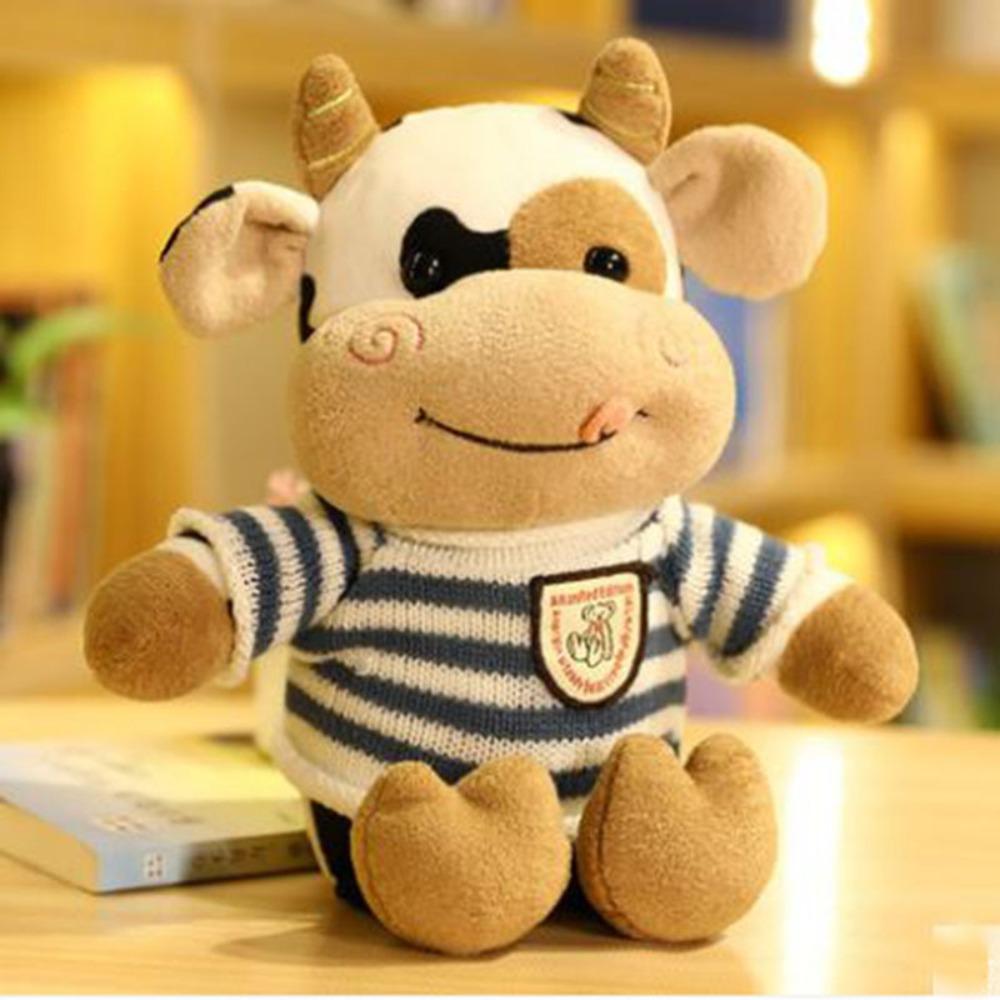 Calf Cow Plush Toy Cute Rag Doll Children's Toy Souvenir Doll for Girlfriend Gift