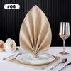 Cotton Western Table Napkins Reusable Placemat for Kitchen Wedding Decoration Hotel Special Absorbent No Lint Cup Wiping Cloth