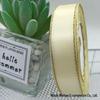 2.5cm Satin Ribbon with Double Gold Edge for Bouquets and Gift Boxes