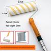 Adjustable Stainless Steel Telescopic Handle Waterproof Paint Roller Brush