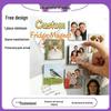 DIY Heat Transfer Refrigerator and Cabinet Magnets - Office and Kitchen Photo Stickers