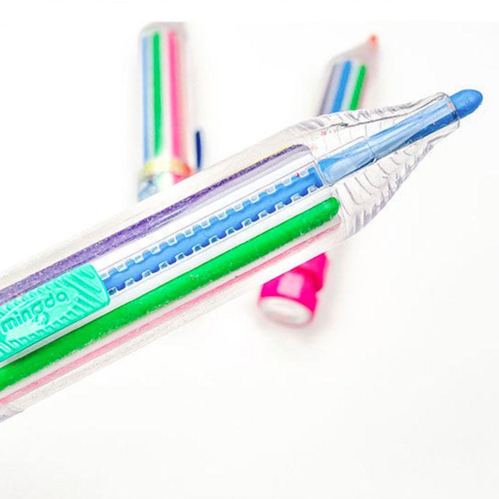 Supplies Children Push Style Oil Pastel Multicolor Crayons Colored Pencil Highlighter Marker Pen