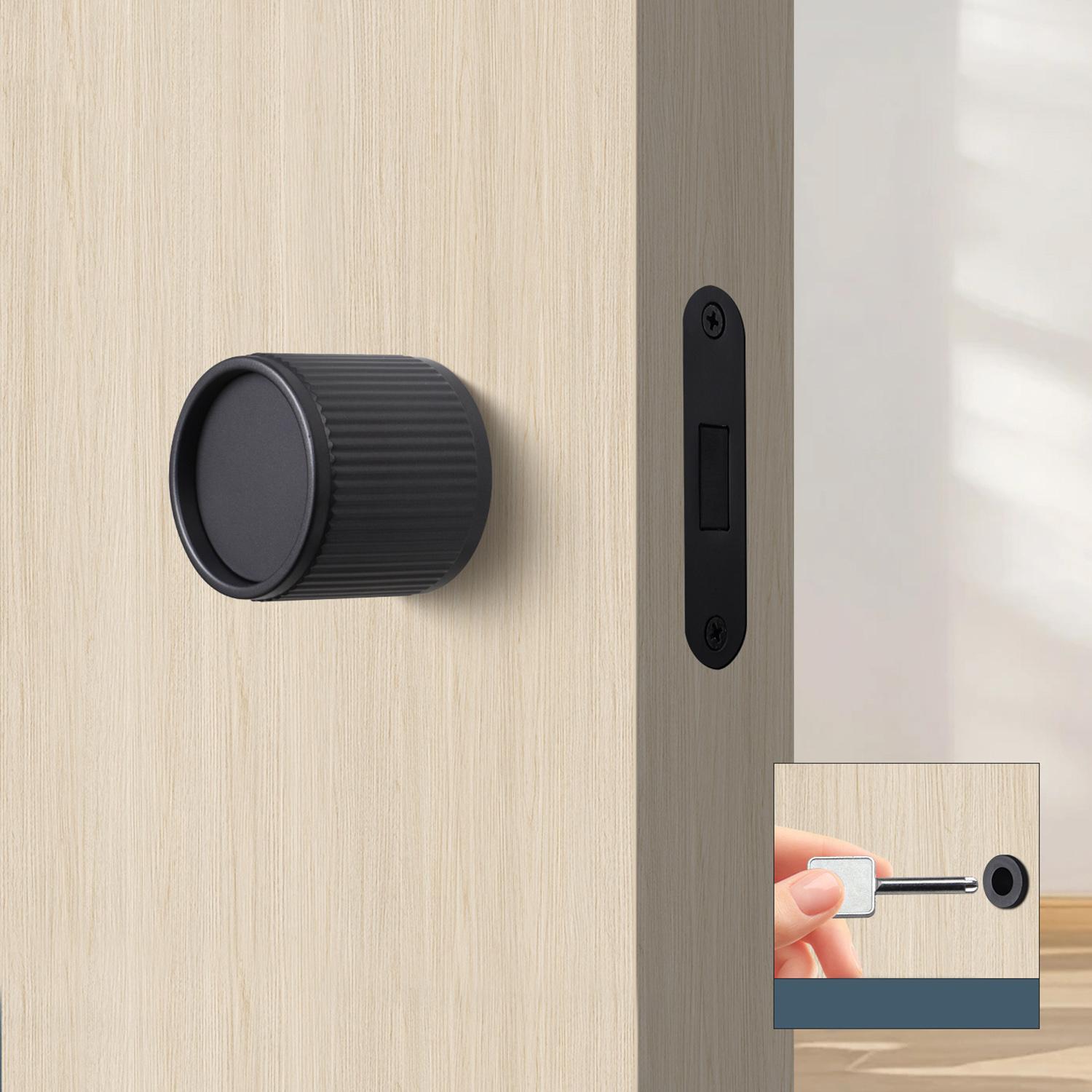 Invisible Door Lock with Single-Side Hidden