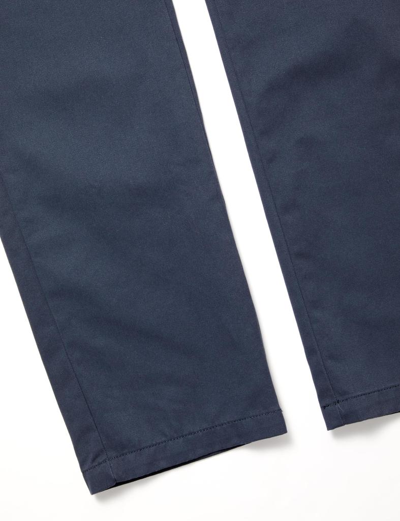 [Amazon Essentials] Chino Pants, No Pleats, Non-Stretch, Slim Fit, Men's, Navy, W32 / L30