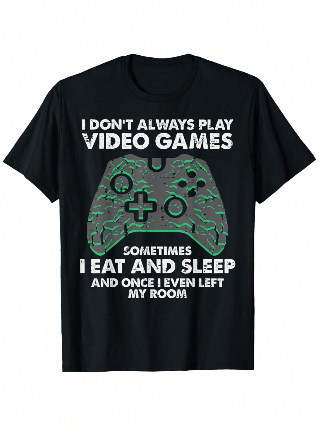 Top Pick Local Funny Gamer I Dont Always Mens TShirt S