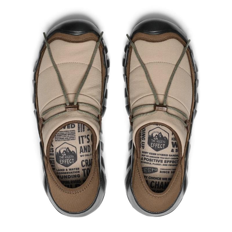 Keen HYPOWSER CRUSHBACK Low top Casual Shoes Men's Brown 1029575