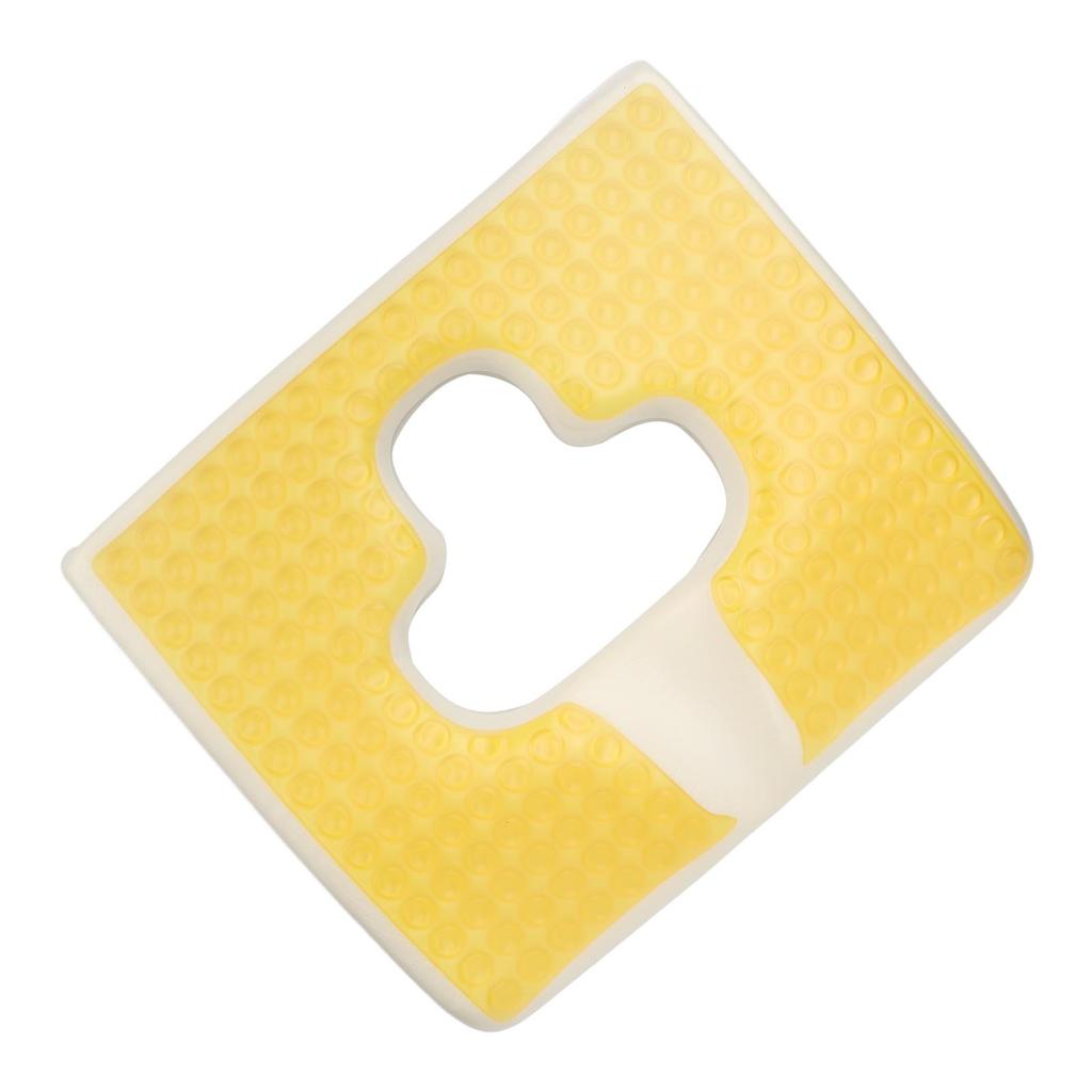 Sitting Pad Yellow Triangular Slope Design T Shaped Nursing Cushion
