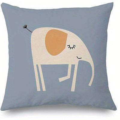 Home Decor Cute Animal Pattern Pillow Covers for Home Pattern Cushion Cover Suitable for Sofa Bedroom Car Pillow Cover